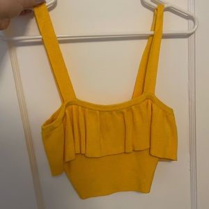 Yellow tank